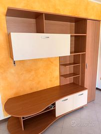 Mobile porta TV libreria