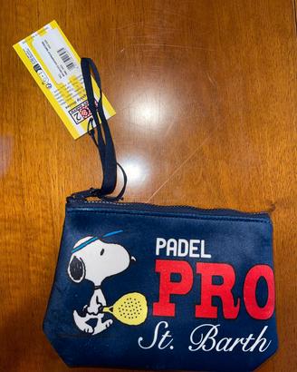 Pochette MC2 Saint Barth Snoopy Padel Pro Nuova