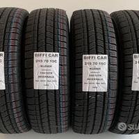 4 gomme 215 70 15c kleber a1053