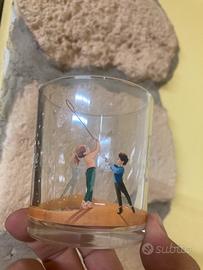 Bicchieri in vetro collezione Pan di Stelle