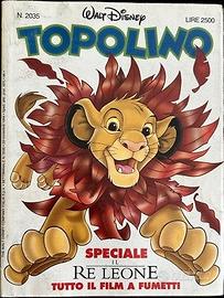 Lotto Topolino sparsi anni 90 (numeri 2035-2206)