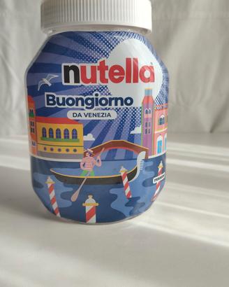 Barattolo Nutella Venezia, limited edition 2026, v