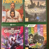 4 giochi xbox series x singoli o blocco Hogwarts