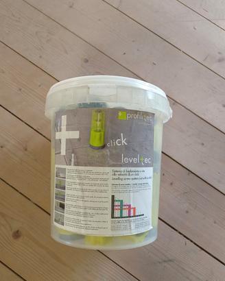 Sistema livellamento piastrelle Profiltec LevelTec
