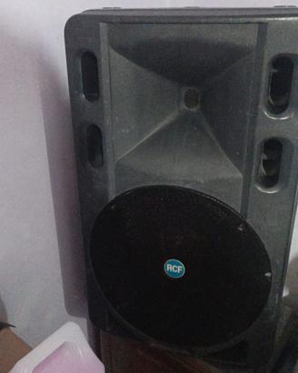 RCF ART 500A Coppia Casse appena Revisionate Ampli