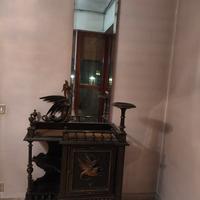 Consolle antica stile Eclettico con Drago e Chimer