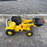 Ruspa giocattolo a pedali