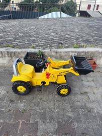 Ruspa giocattolo a pedali