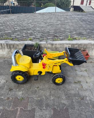 Ruspa giocattolo a pedali