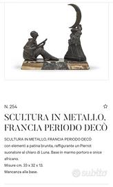 Pierrot suonatore al chiaro di luna