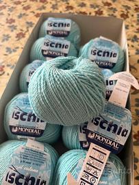 Gomitoli di cotone e micro fibra 500 gr ferri 5-6