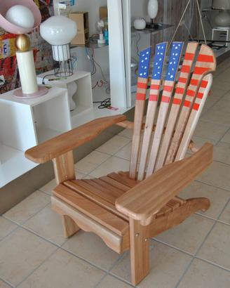 Sedia Americana Adirondack