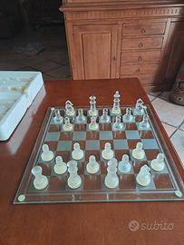 scacchiera in vetro nuova 