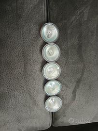 5 lampadine alogene riflettenti di tipo MR16