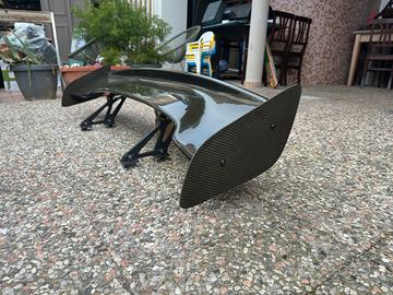 Ala GT Wing 3D Vera Fibra Carbonio 143cm Pista/M3