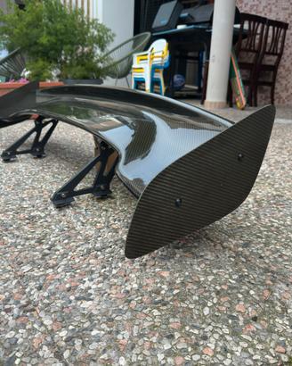 Ala GT Wing 3D Vera Fibra Carbonio 143cm Pista/M3
