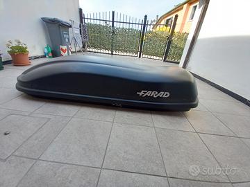 Box pota valigia per auto 