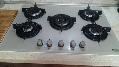 Piano cottura in vetro 75cm