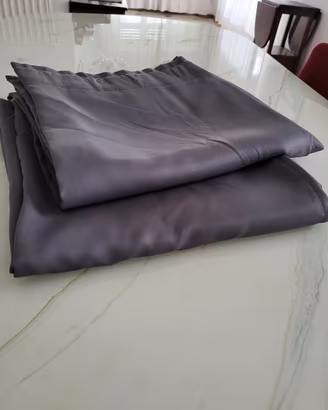 Coppia tende oscuranti grigie