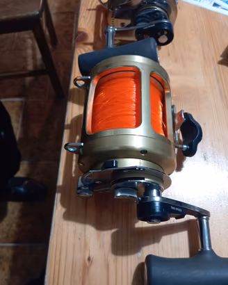 mulinello Shimano tiagra 30 lb drifting traina lbs