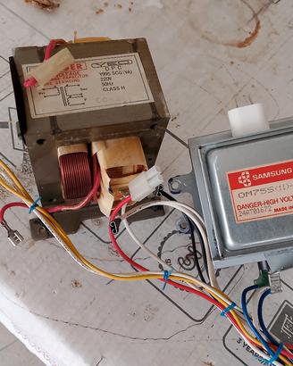 componenti forno a microonde 