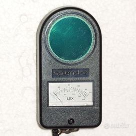 Luxmetro analogico Philips Splendor E01 vintage