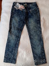 jeans ragazzina. nuovi con etichetta 