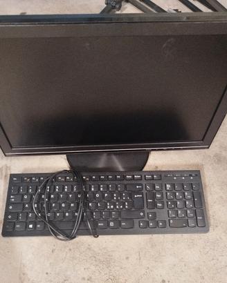 monitor con tastiera 
