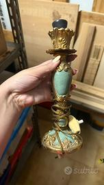 Lampada Vintage dipinta a mano