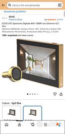 EZVIZ CP2 Spioncino Digitale WiFi 1080P Colore Oro
