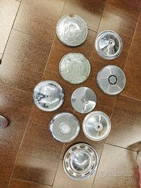 lotto di borchie copri mozzo originali d’epoca