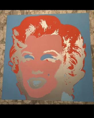 Silkscreen Andy Warhol "Marylin Sunday b. morning