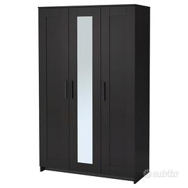 Armadio Ikea Brimnes 3 ante nero