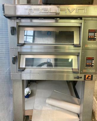 FORNO PIZZA PROFESSIONALE TAGLIAVINI DOPPIA CAMERA