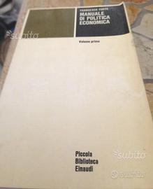 Manuale di politica economica F. Forte vol I