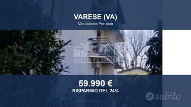 Immobile in asta di 66 m² con box auto a Varese