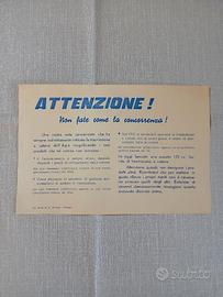 Comunicazione Ape Piaggio