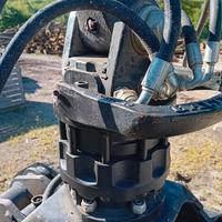 pinza per legname con rotore 100qli