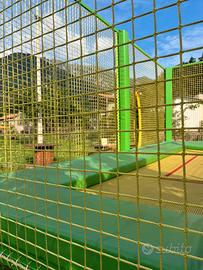Trampolino elastico professionale