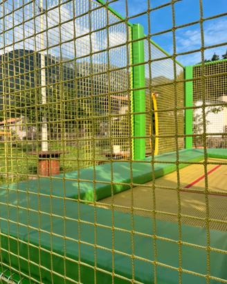 Trampolino elastico professionale