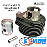 Kit Cilindro Pistone 57mm Goetze Vespa 150 VBA VB