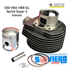 Kit Cilindro Pistone 57mm Goetze Vespa 150 VBA VB