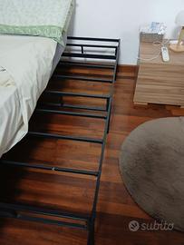 LETTO COMPLETO DI MATERASSO E RETE