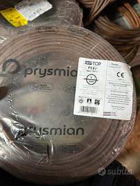 Cavo unipolare MARRONE da 4 mm 100 mt