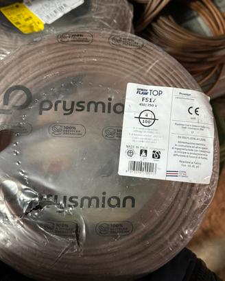 Cavo unipolare MARRONE da 4 mm 100 mt