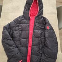 giubbino Retro Jeans - Blu Notte & Fucsia