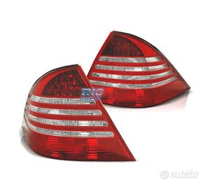 FANALI MERCEDES CLASSE S W220 02-05 ROSSO CROMATO