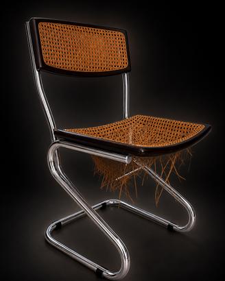 Set 4 sedie vintage cantilever