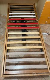 2 reti elettriche singole Hettich reclinabili
