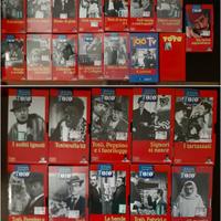 TUTTO TOTÒ LOTTO DI 25 VHS VIDEOCASSETTE ORIGINALI